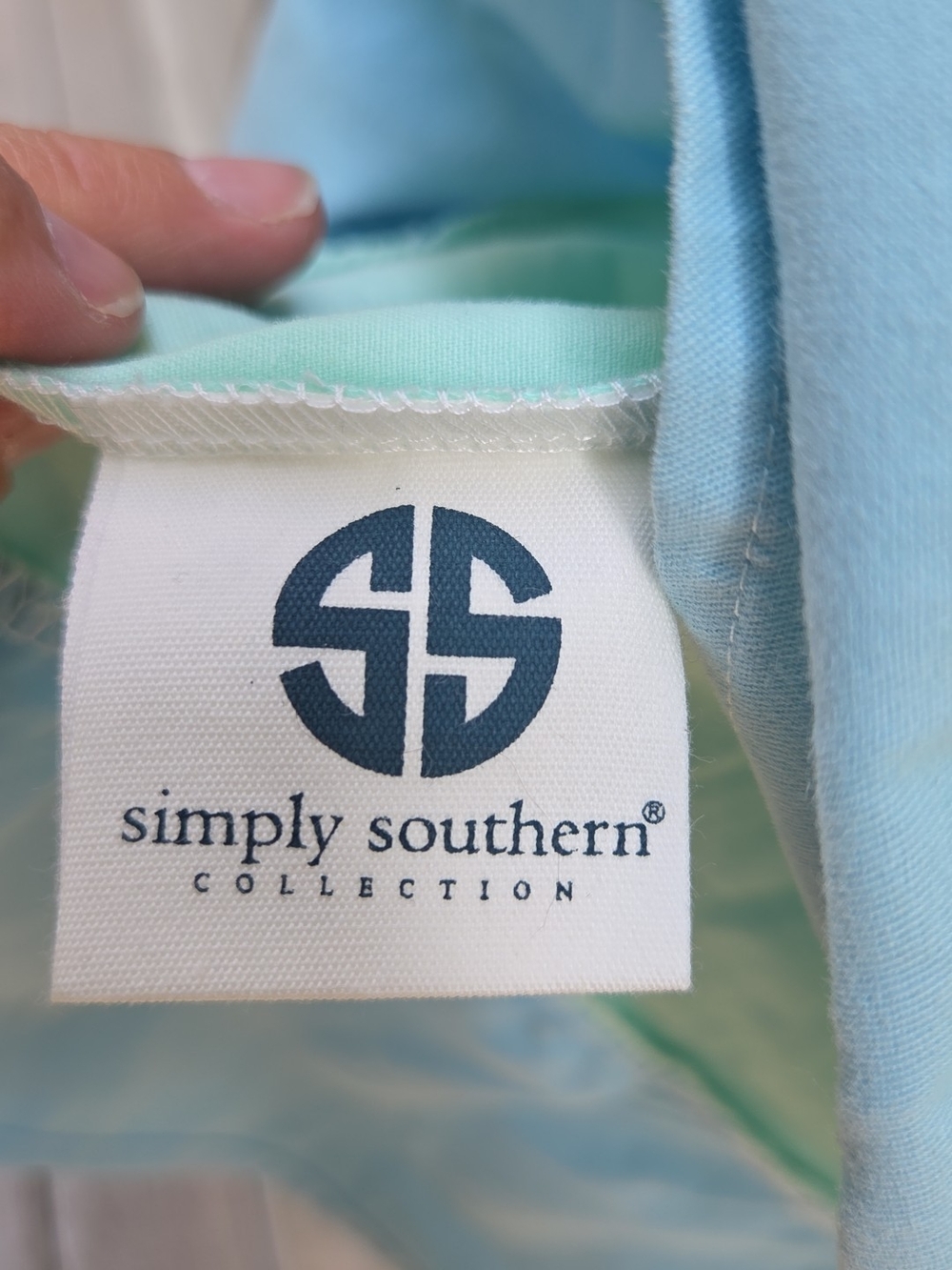 Simply Southern Pastel Tiered Dress - Pink, Yellow, Mint, Blue - Picture 6 of 7
